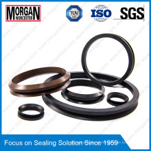 FKM / NBR End Face Rubber Dirt / Water Seal V Ring